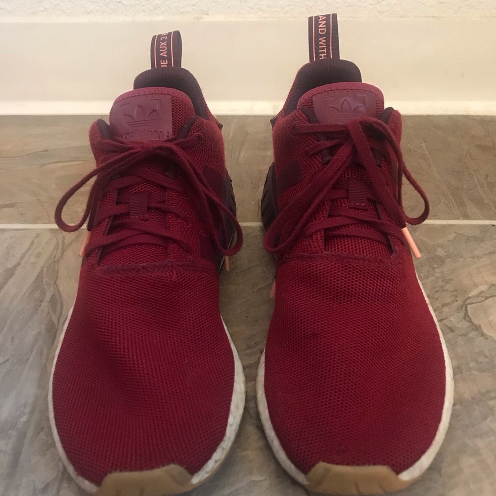 Adidas NMD R2 Collegiate Burgundy